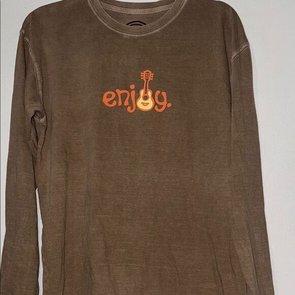 Life Is Good Brown Graphic Tee - Picture 1 of 9